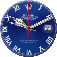 Datejust watch face